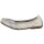Rieker Damen Ballerina silber