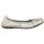 Rieker Damen Ballerina silber