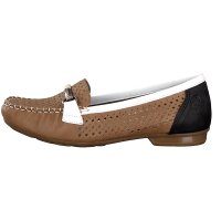 Rieker Damen Mokassin beige