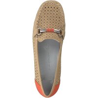 Rieker Damen Mokassin beige