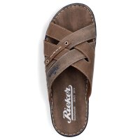 Rieker Herren Pantolette braun