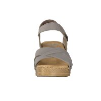 Rieker Damen Sandalette grau
