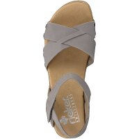 Rieker Damen Sandalette grau