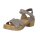 Rieker Damen Sandalette grau