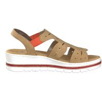 Rieker Damen Sandale beige