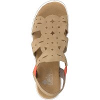 Rieker Damen Sandale beige