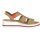 Rieker Damen Sandale beige