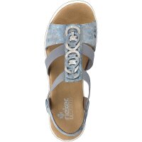 Rieker Damen Sandale blau