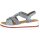 Rieker Damen Sandale blau