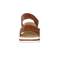 Rieker Damen Pantolette braun