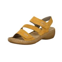 Rieker Damen Sandale gelb