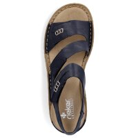 Rieker Damen Sandale blau
