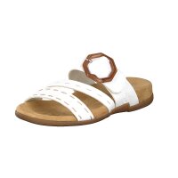 Rieker Damen Pantolette weiß
