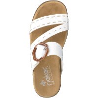 Rieker Damen Pantolette wei&szlig;