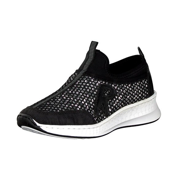 Rieker Damen Sneaker schwarz