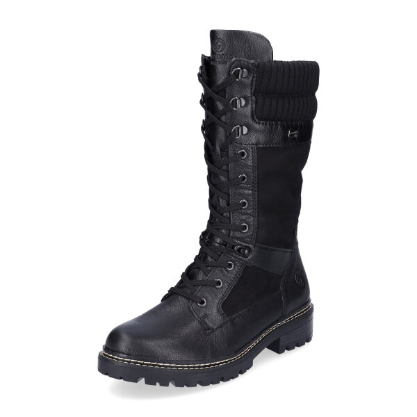 Remonte Damen Stiefel schwarz