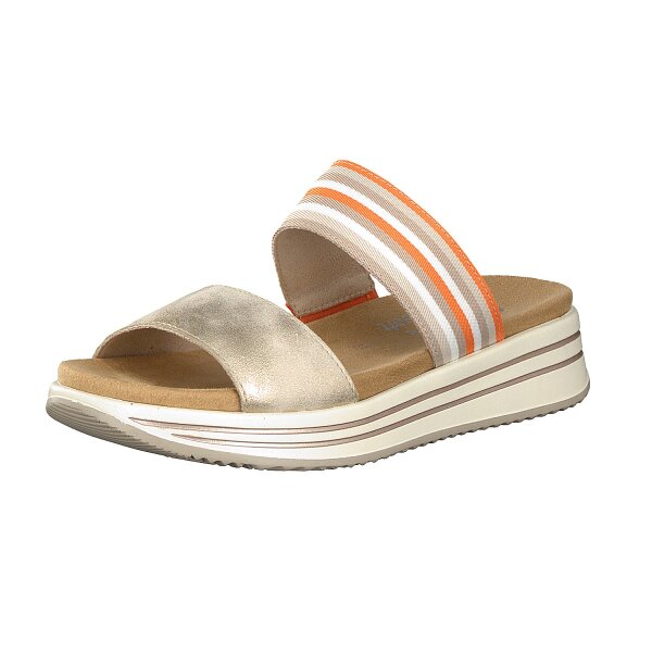 Remonte Damen Pantolette metallic