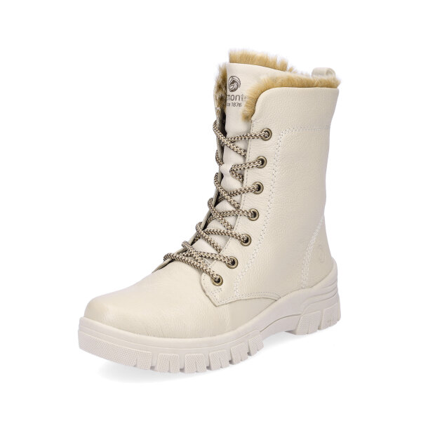 Remonte Damen Schn&uuml;rboot beige