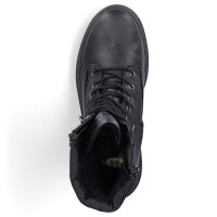 Remonte Damen Schn&uuml;rboot schwarz