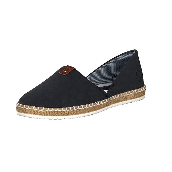 Rieker Damen Slipper blau