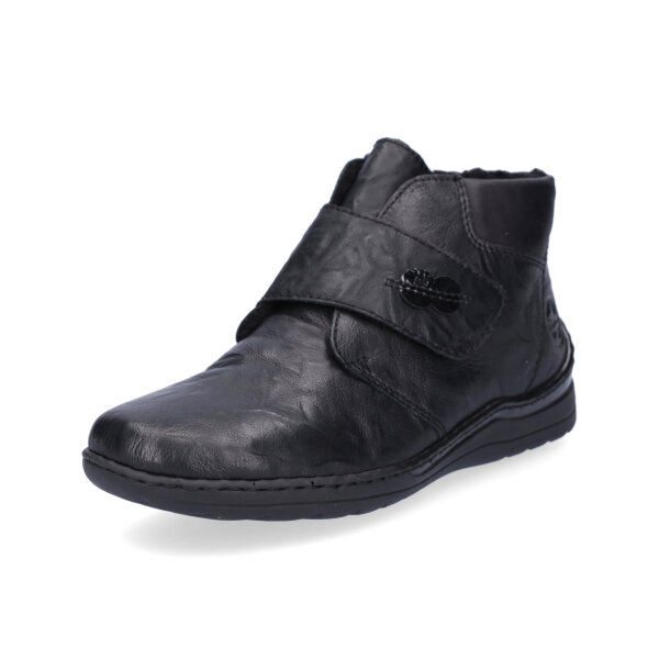 Rieker Damen Boot schwarz