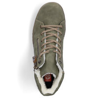 Rieker Damen Schn&uuml;rboot gr&uuml;n