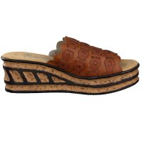 Rieker Damen Pantolette braun