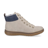 Rieker Damen Schn&uuml;rboot beige