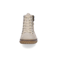 Rieker Damen Schn&uuml;rboot beige