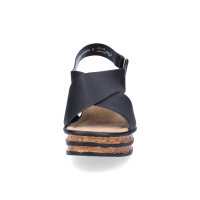 Rieker Damen Sandalette schwarz