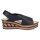 Rieker Damen Sandalette schwarz