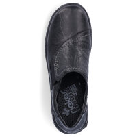 Rieker Damen Slipper schwarz