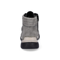 Rieker Damen Schn&uuml;rboot grau