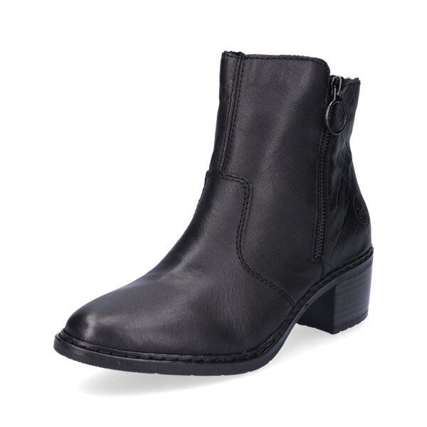 Rieker Damen Stiefelette schwarz