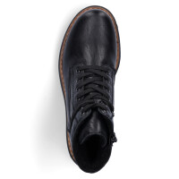 Rieker Damen Schn&uuml;rboot schwarz