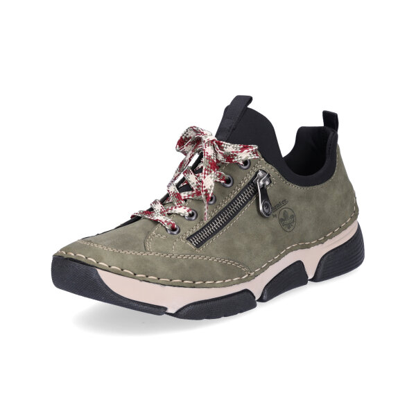 Rieker Damen Sneaker gr&uuml;n