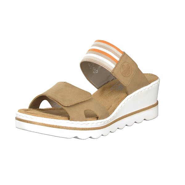 Rieker Damen Pantolette beige