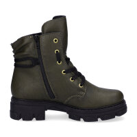 Rieker Damen Schn&uuml;rboot gr&uuml;n