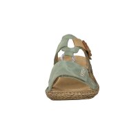 Rieker Damen Pantolette mint