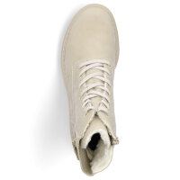 Rieker Damen Schn&uuml;rboot beige