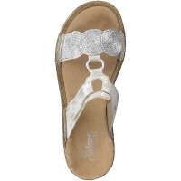 Rieker Damen Pantolette silber