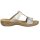 Rieker Damen Pantolette silber