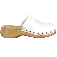 Rieker Damen Pantolette wei&szlig;