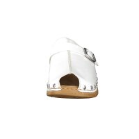 Rieker Damen Pantolette wei&szlig;