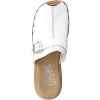 Rieker Damen Pantolette wei&szlig;