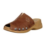Rieker Damen Pantolette braun