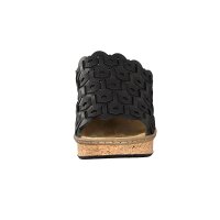 Rieker Damen Pantolette schwarz