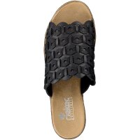 Rieker Damen Pantolette schwarz