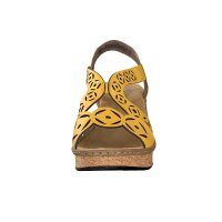 Rieker Damen Sandalette gelb