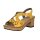 Rieker Damen Sandalette gelb
